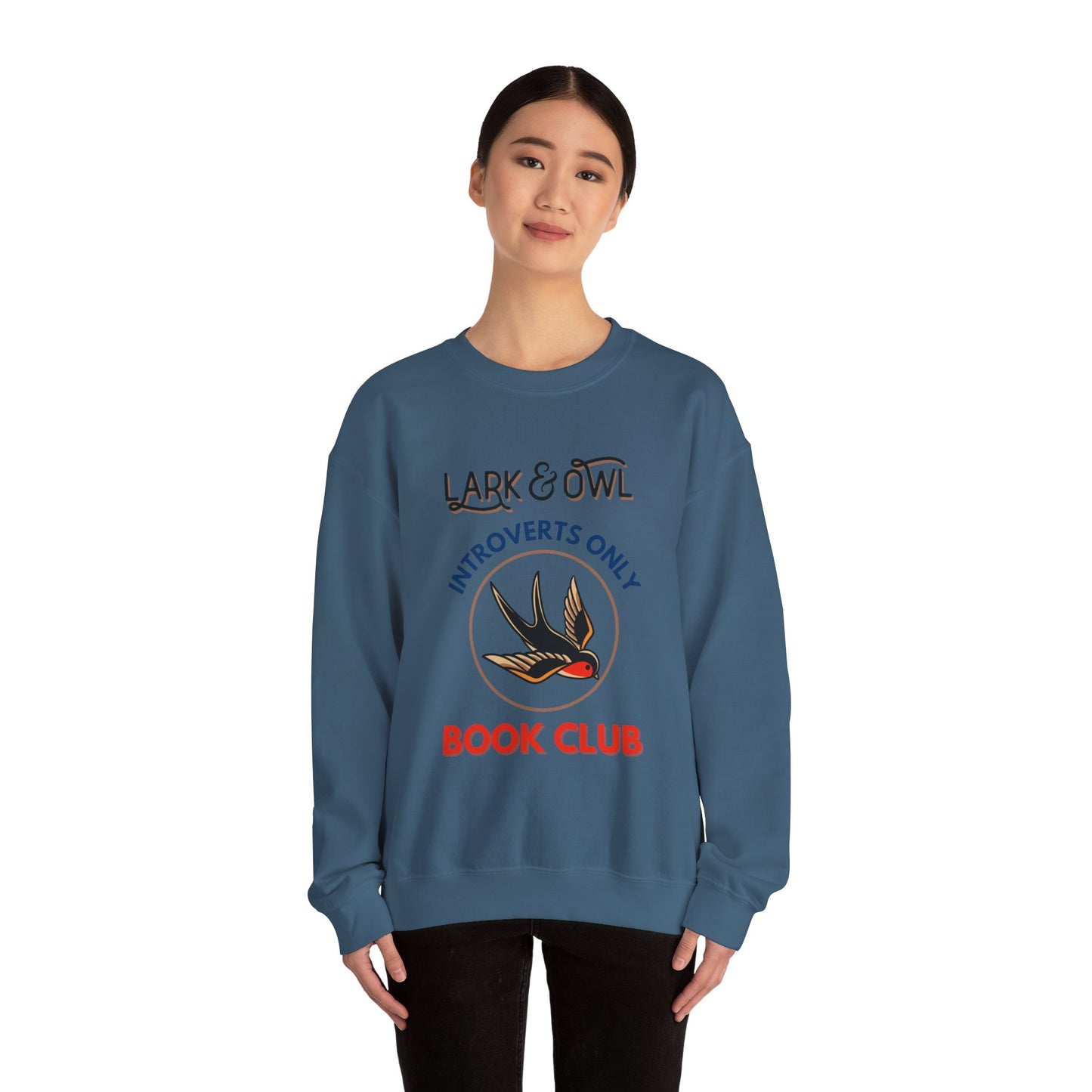 Introverts Only Book Club Crewneck Sweatshirt