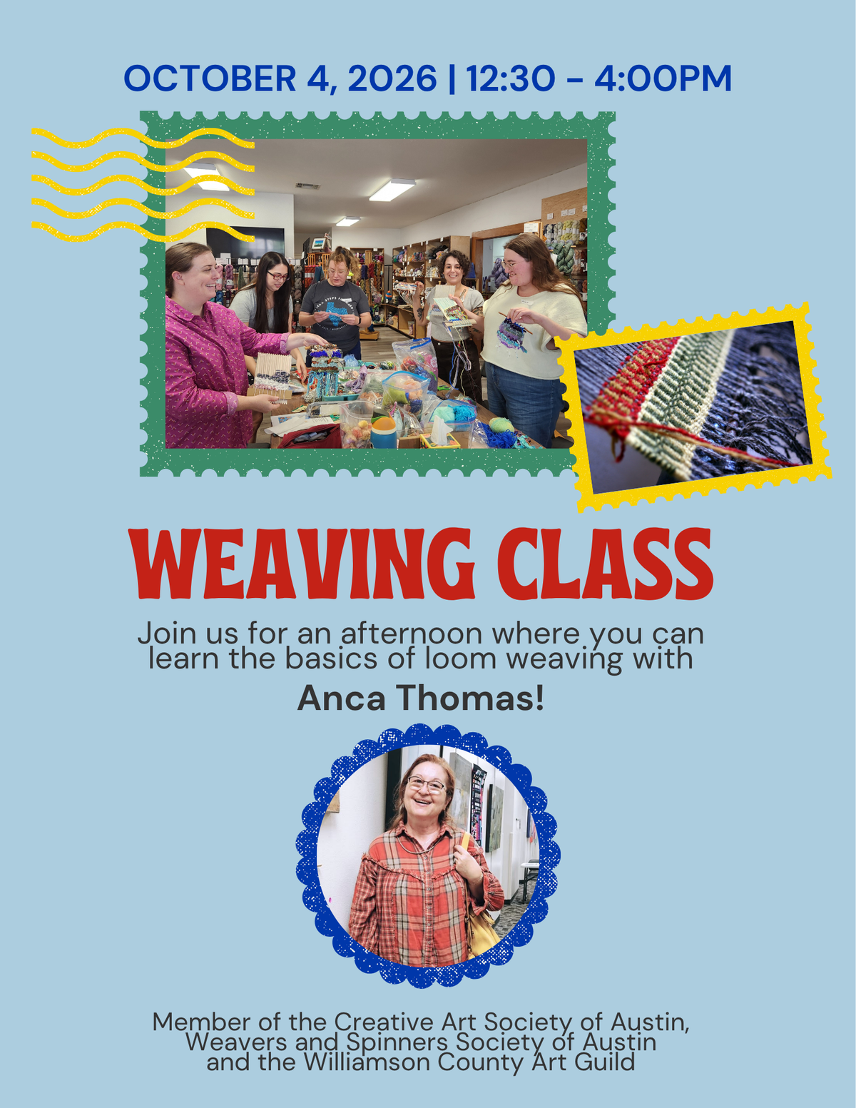 Fiber Weaving with Anca Thomas