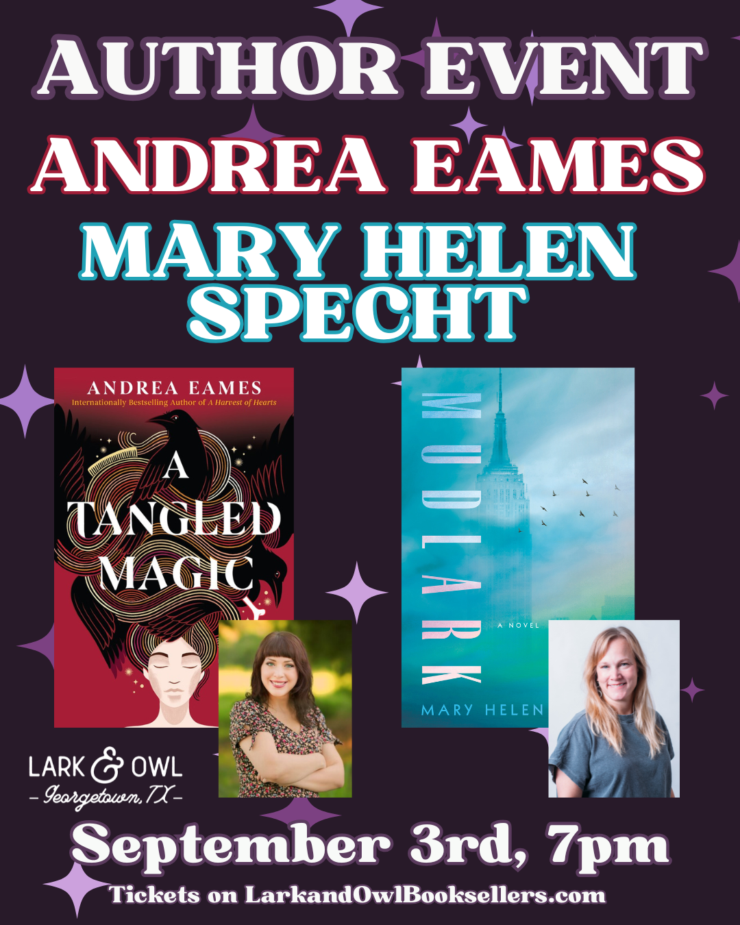 Andrea Eames & Mary Helen Specht Joint Author Event