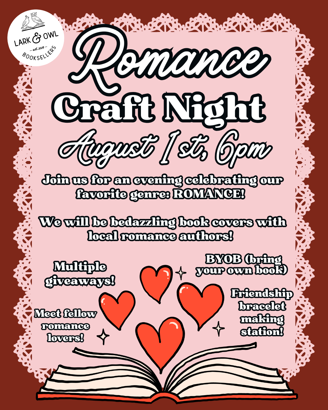 Romance Craft Night