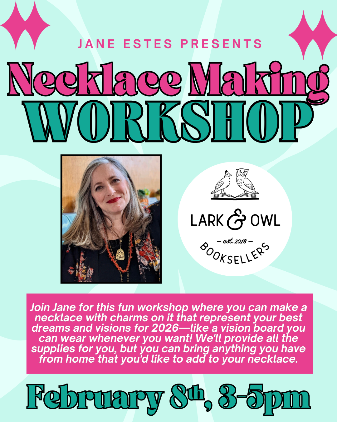 Vision Necklace Making Workshop