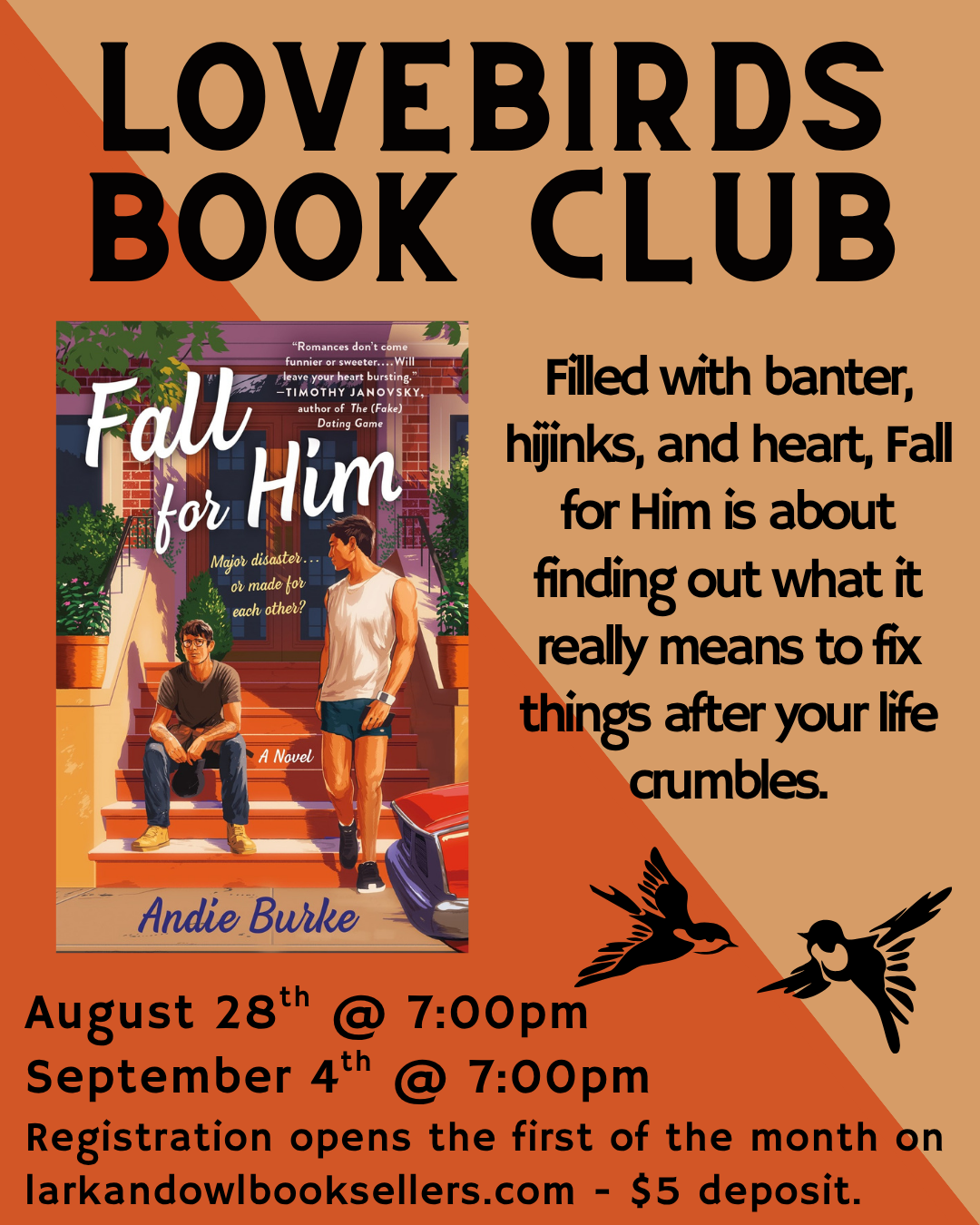 August 2025 Book Clubs!