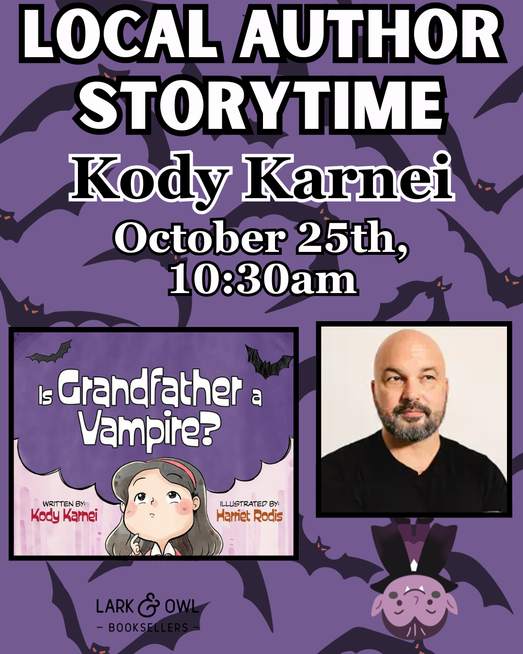 Author Story Time: Kody Karnei