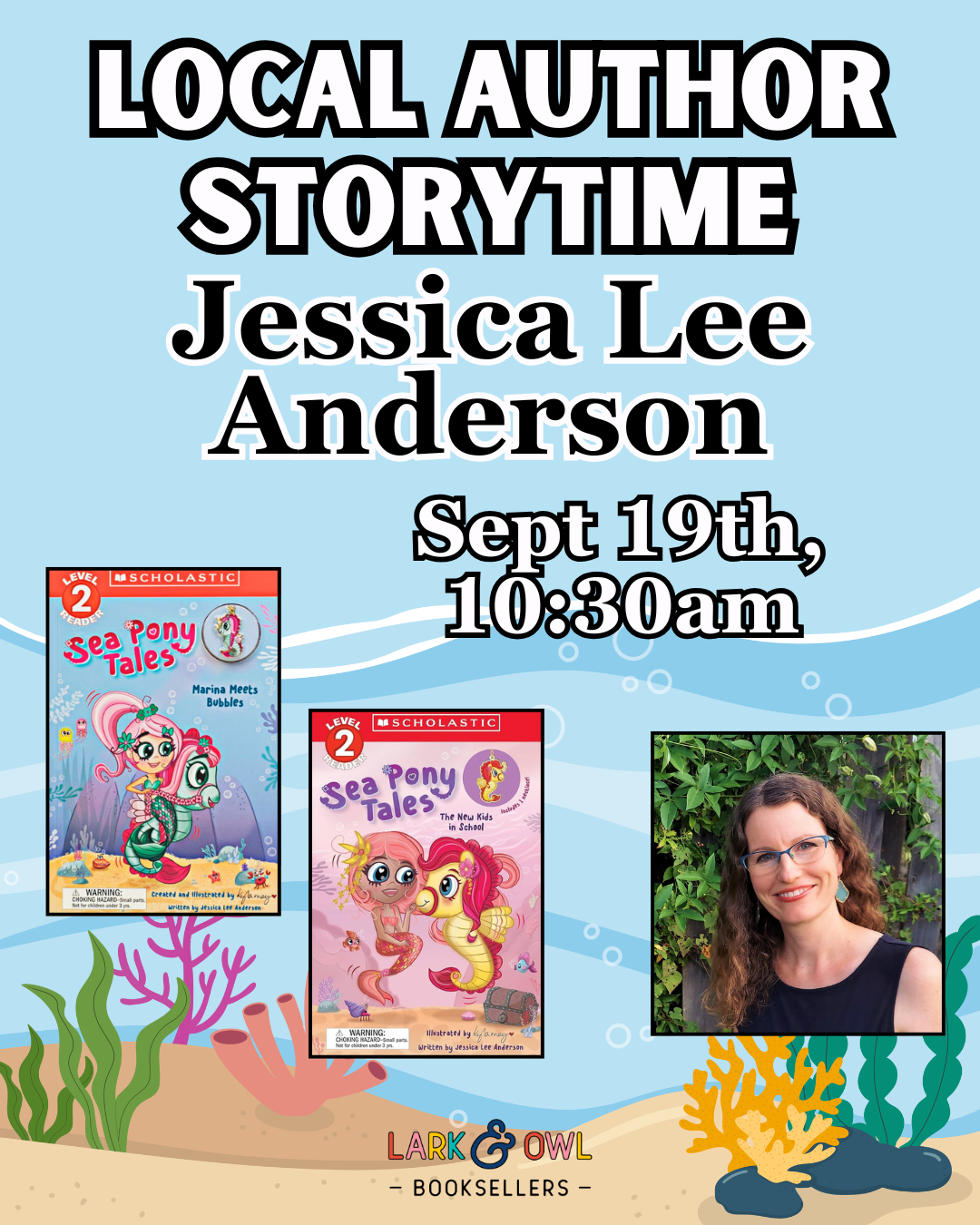 Author Story Time: Jessica Lee Anderson