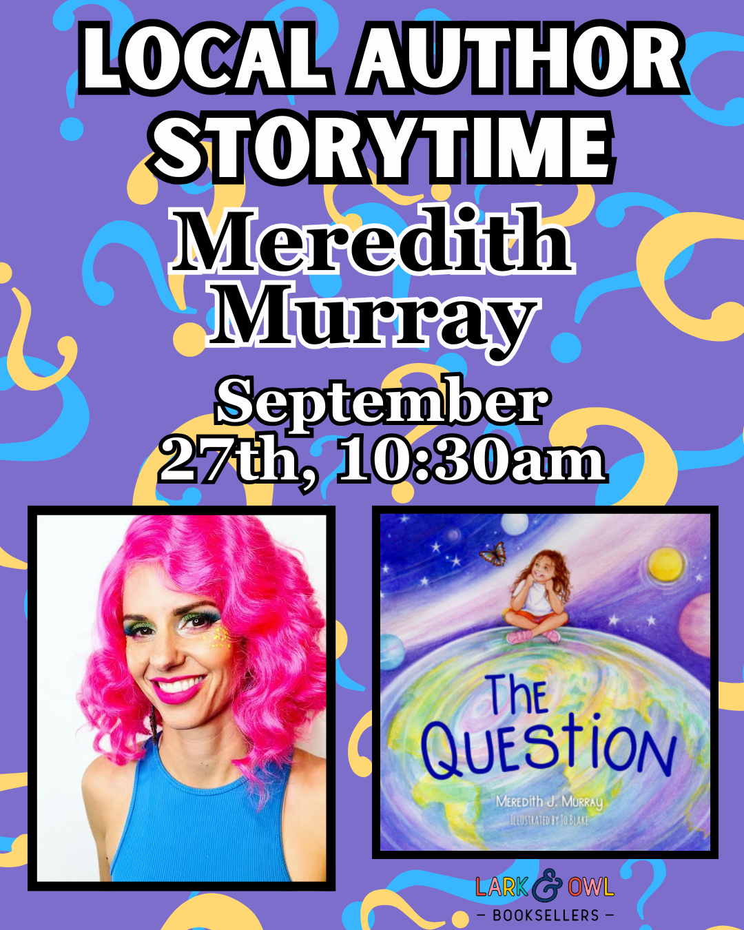 Author Story Time: Meredith Murray