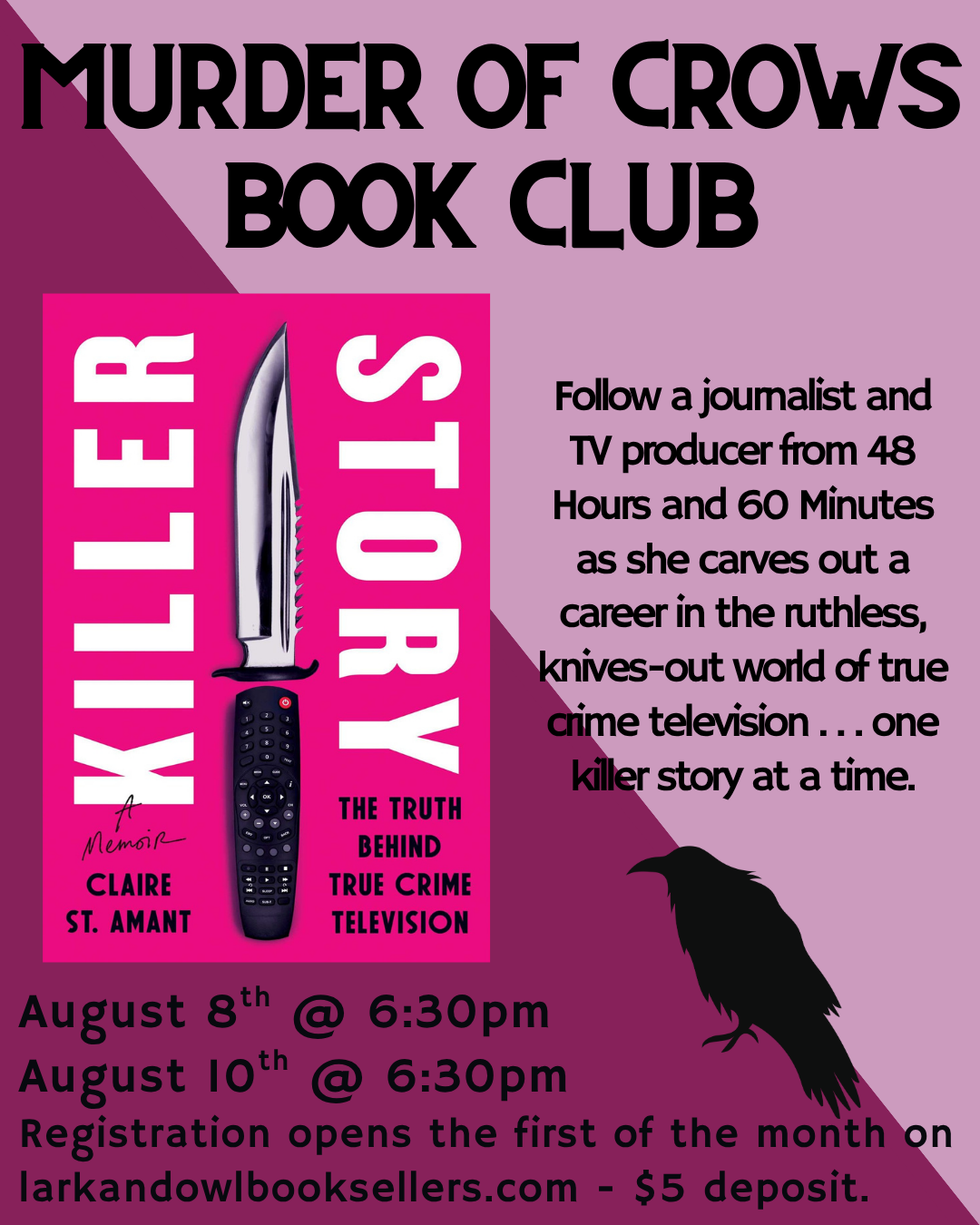 August 2025 Book Clubs!