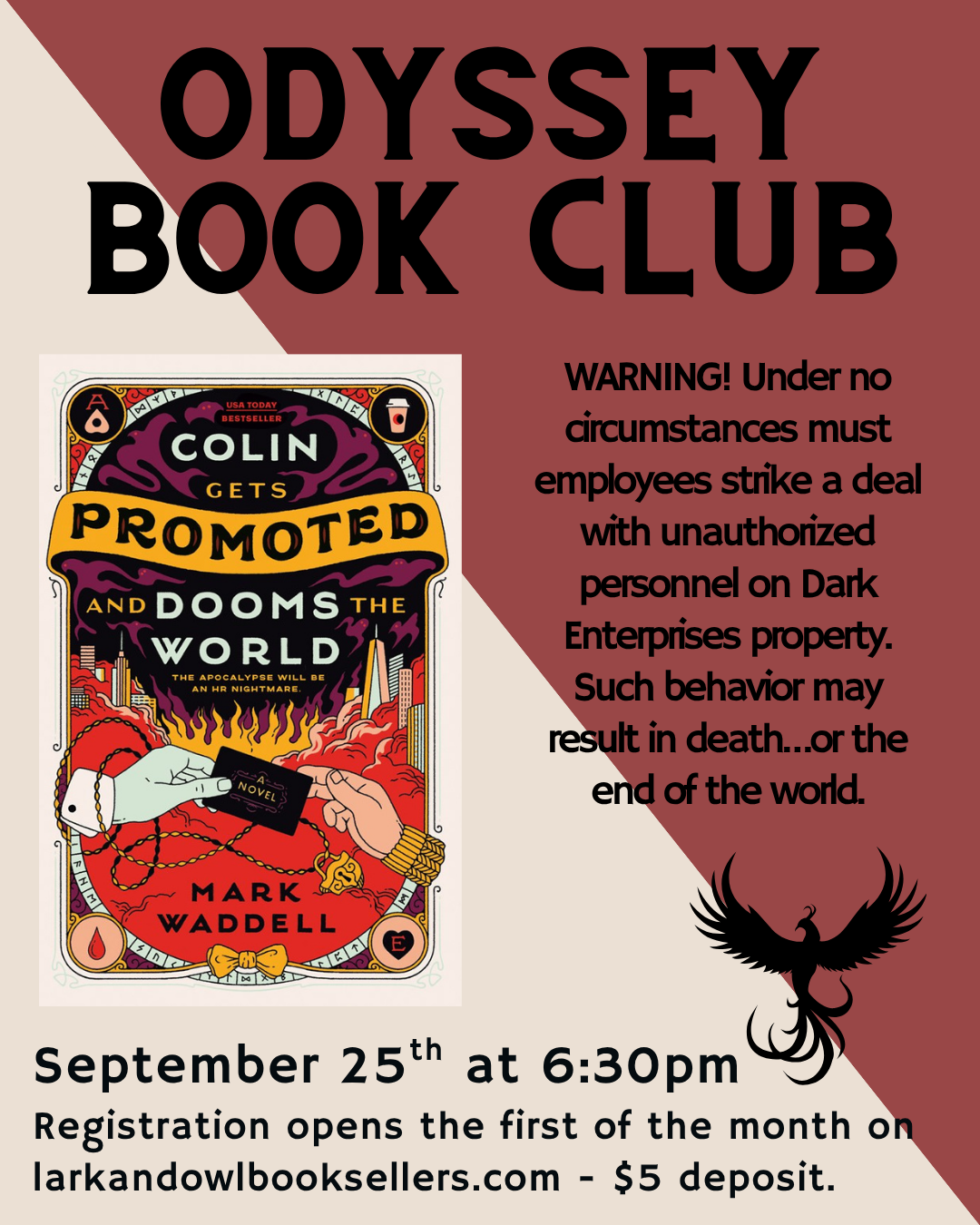 September 2026 Book Clubs!