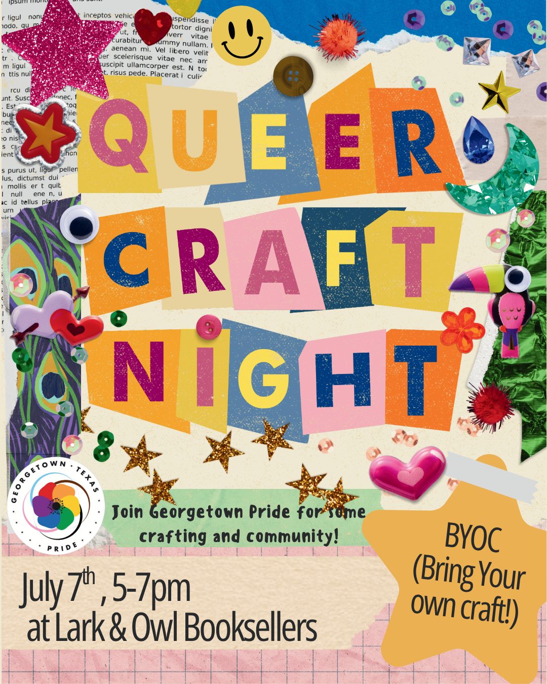 Queer Craft Night (July 7th)