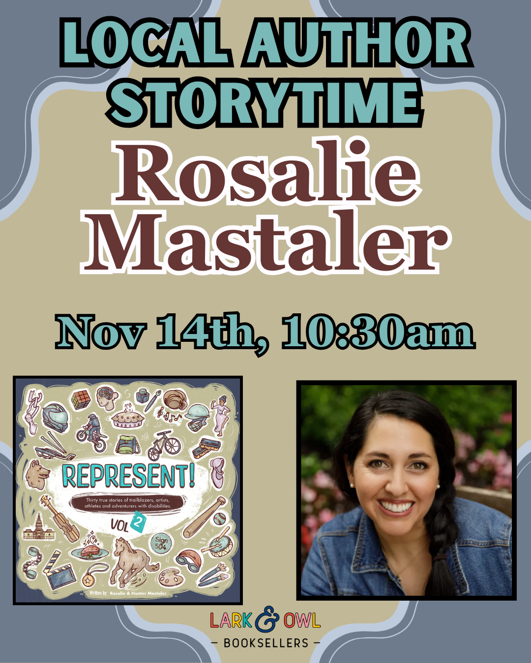 Author Story Time: Rosalie Mastaler