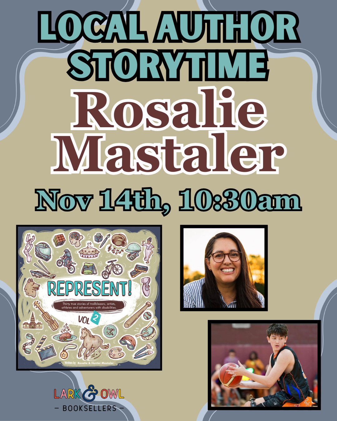 Author Story Time: Rosalie Mastaler