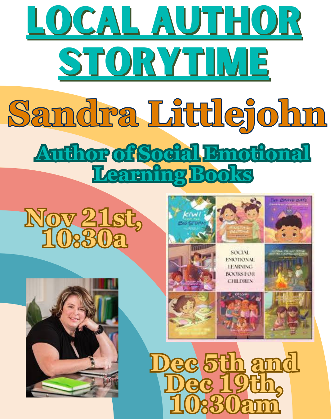 Author Story Time: Sandra Littlejohn