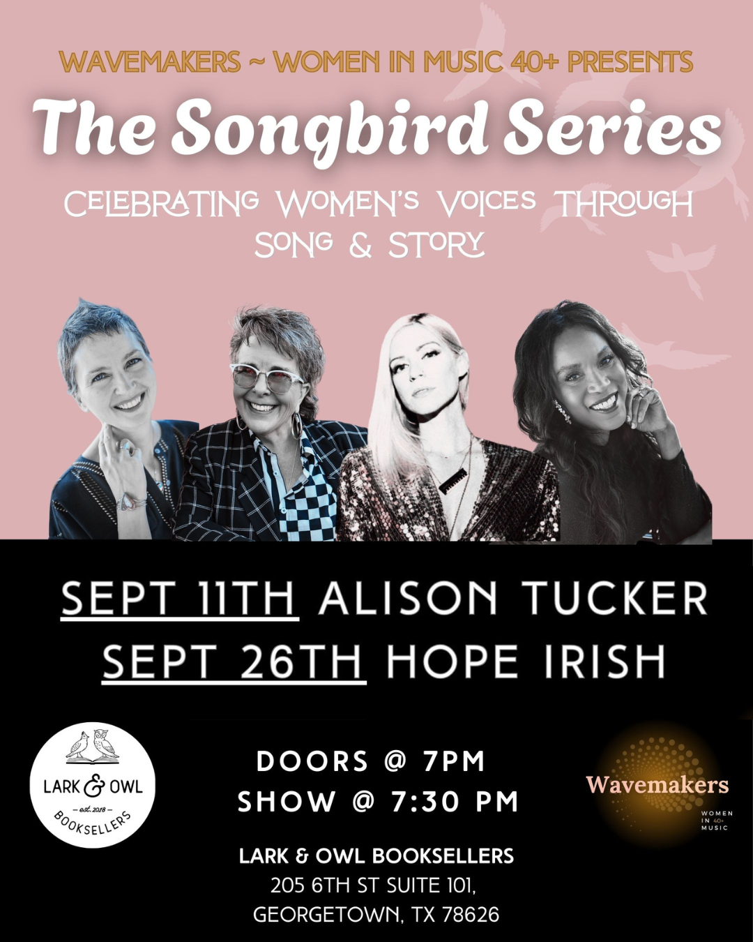 The Songbird Series: Celebrating Women’s Voices Through Song & Story