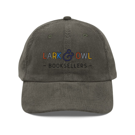 Store Logo Vintage Corduroy Cap (Embroidery)