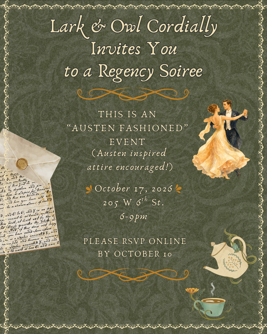 Regency Soirée: Austen Fashioned