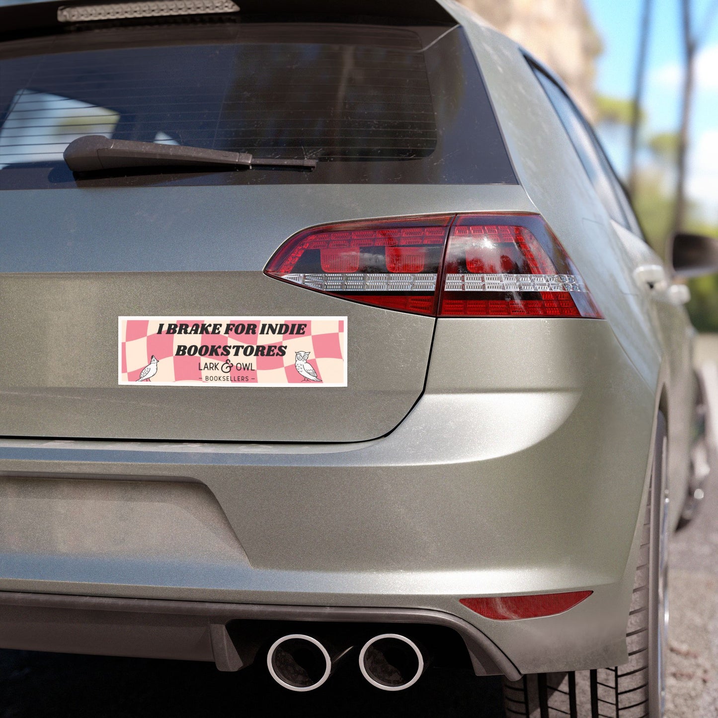 I brake Car Magnet