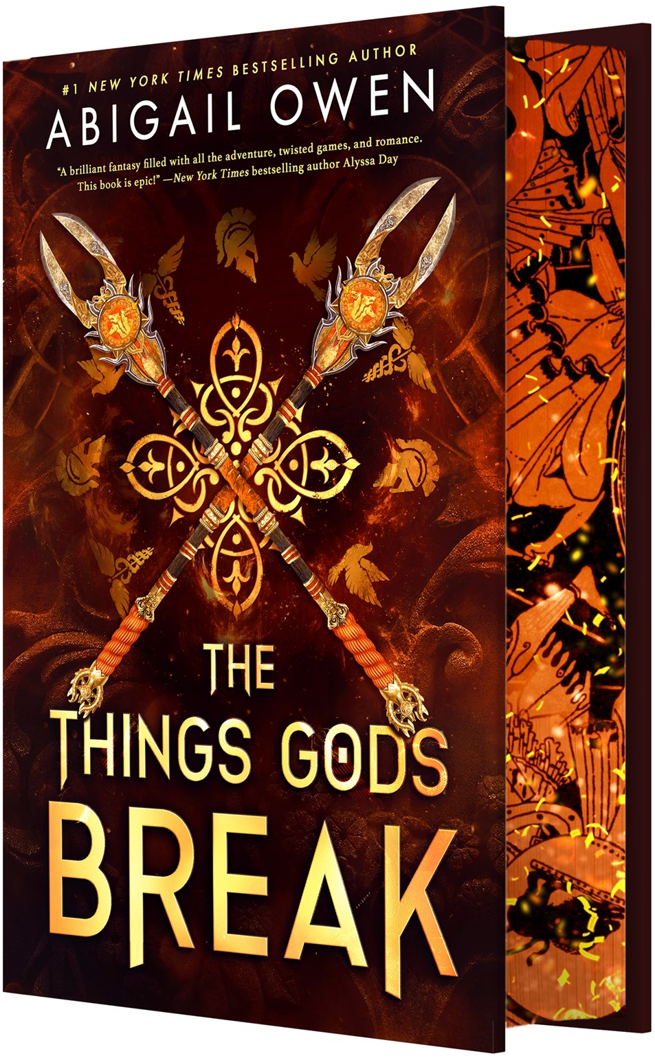 The Things Gods Break by Abigail Owen (Signed Copy)