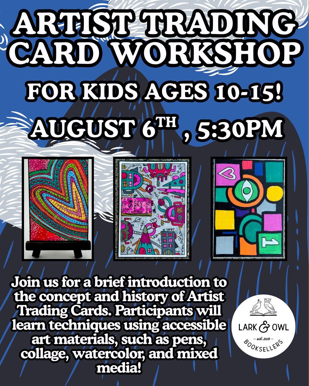 Artist Trading Card Workshop for Kids