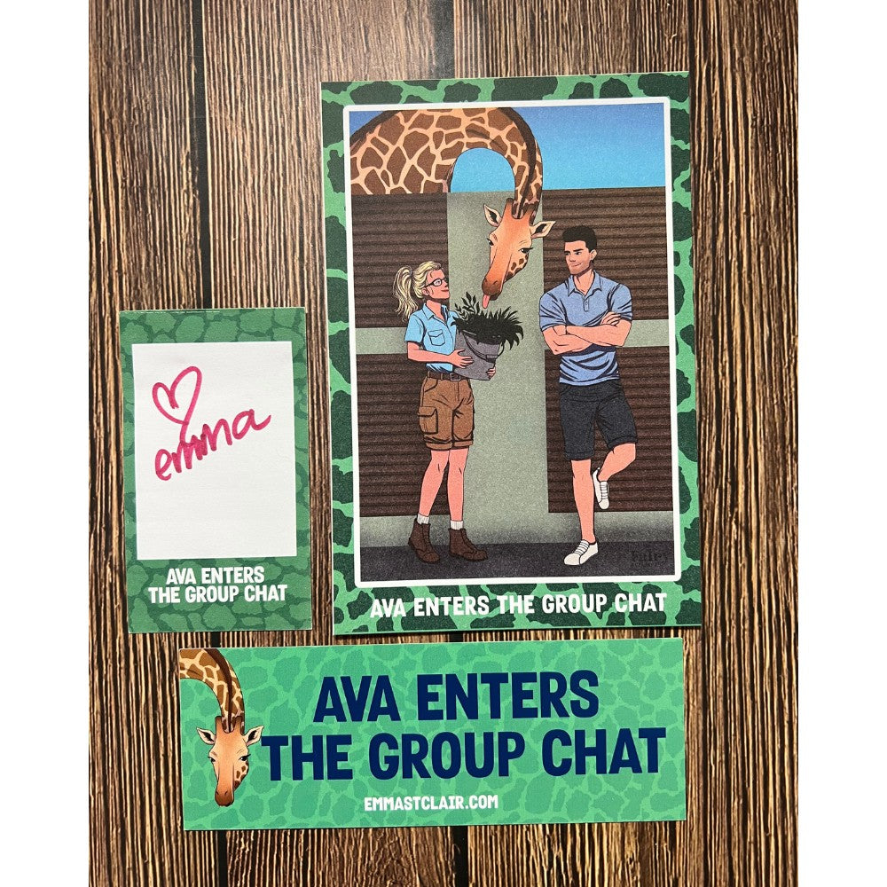 Ava Enters the Group Chat - Signed and Personalized