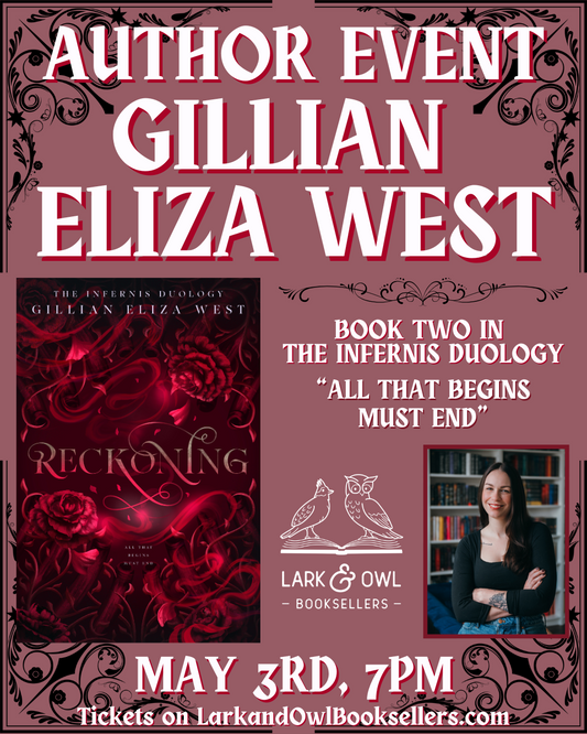 Gillian Eliza West Author Event - RECKONING