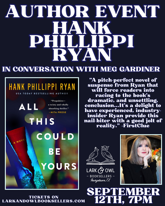 Hank Phillippi Ryan Author Event - ALL THIS COULD BE YOURS