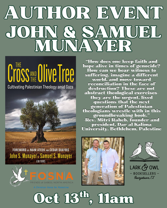 John & Samuel Munayer Author Event - THE CROSS AND THE OLIVE TREE