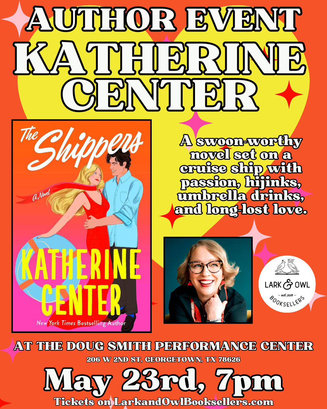 Katherine Center Author Event - THE SHIPPERS