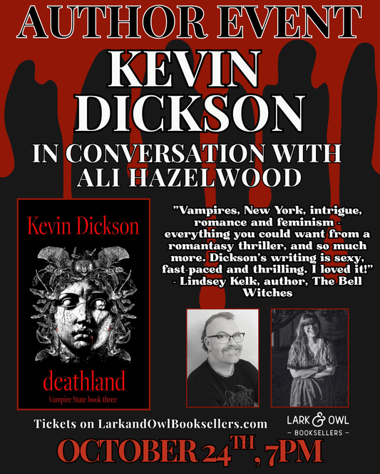 Kevin Dickson Author Event - Vampire State Series