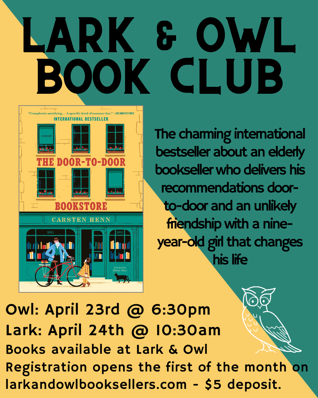 April 2025 Book Clubs!