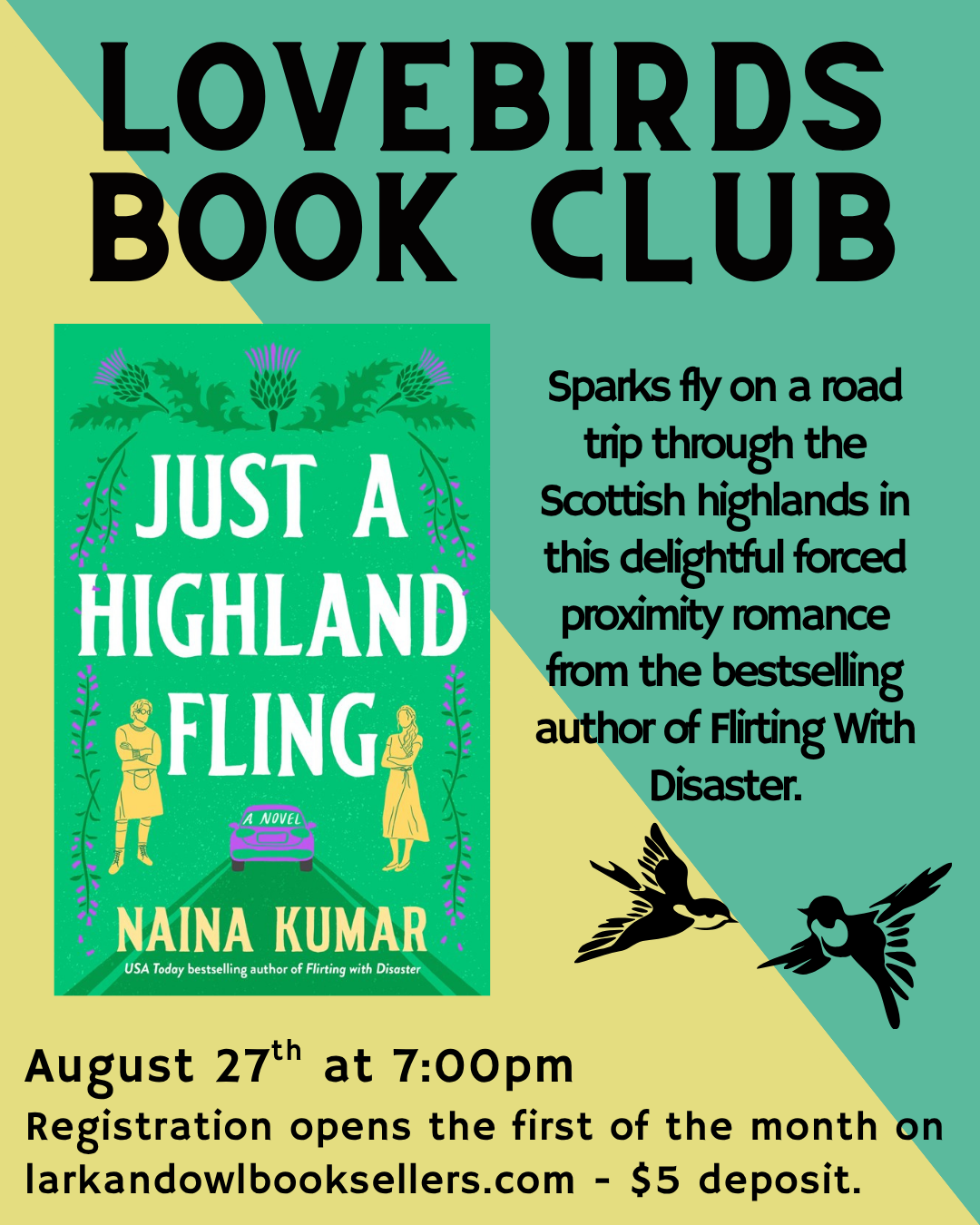 August 2026 Book Clubs!