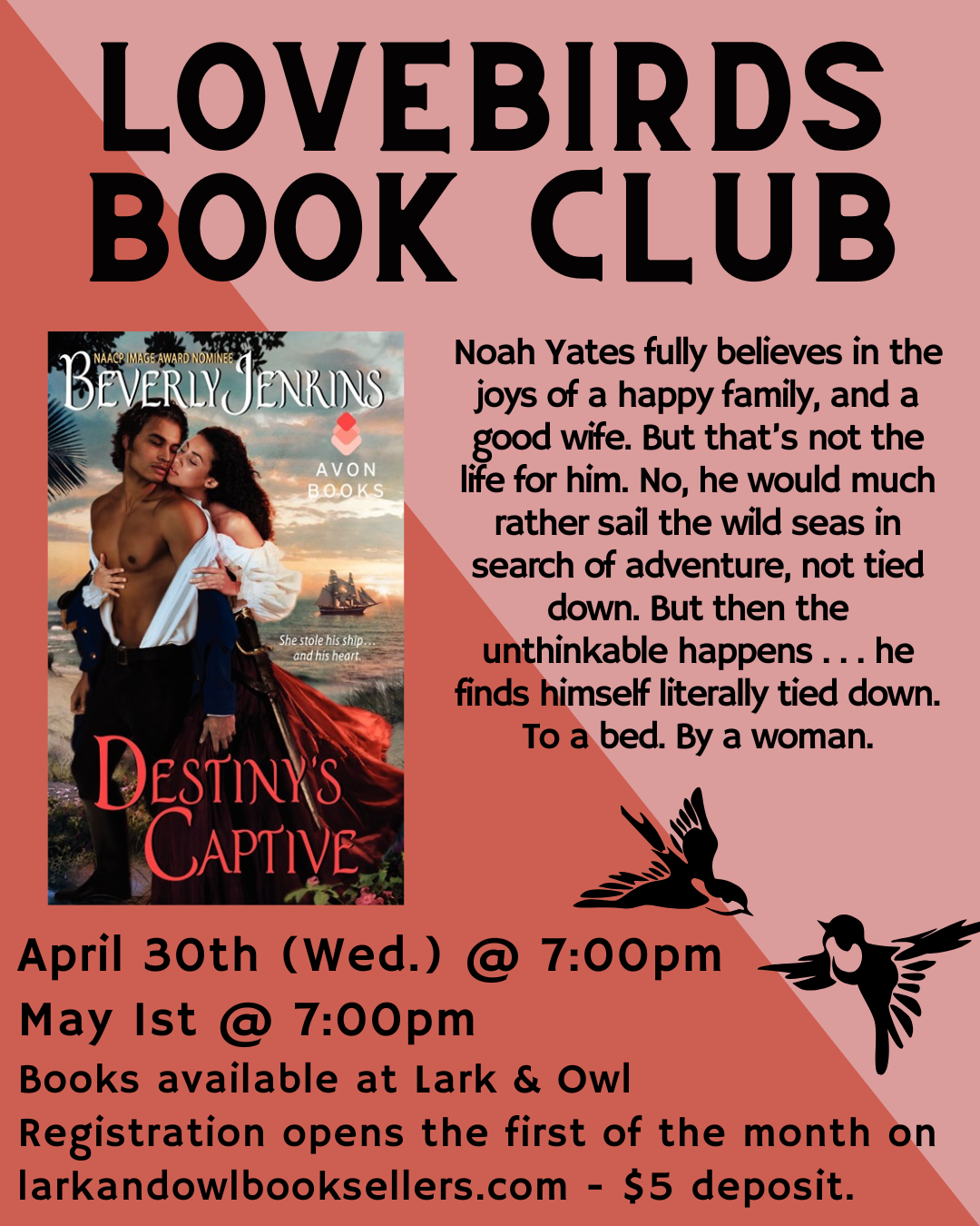 April 2025 Book Clubs!