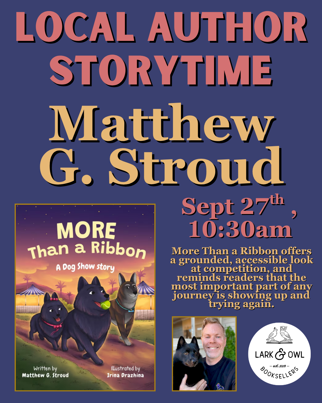 Author Story Time: Matthew G. Stroud