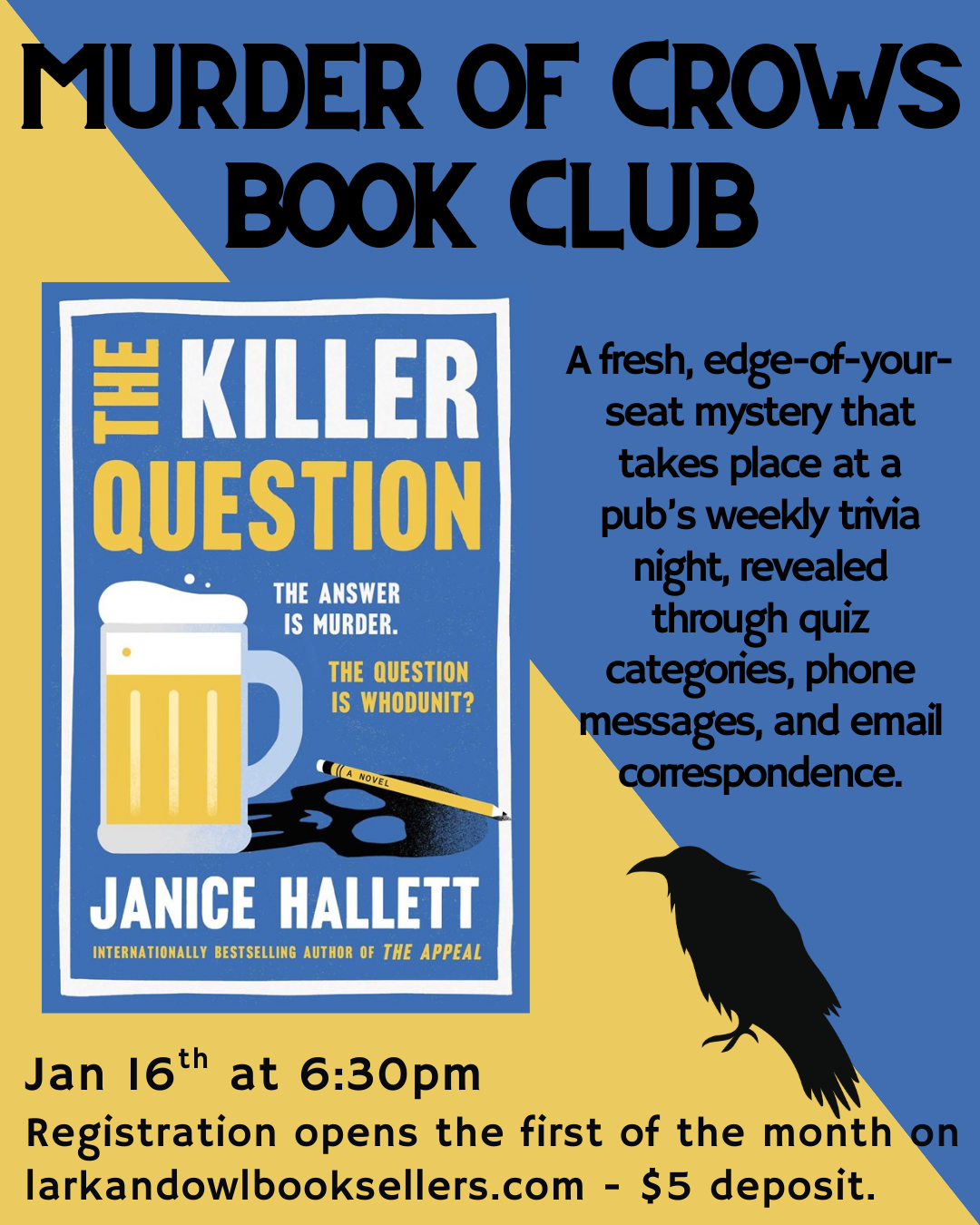 January 2026 Book Clubs!