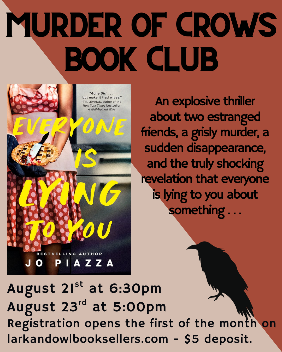 August 2026 Book Clubs!