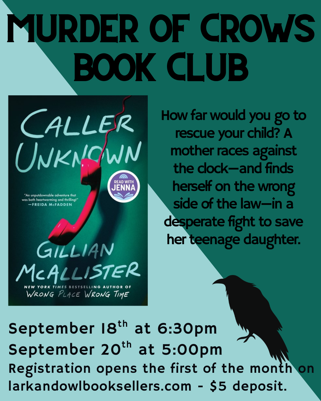 September 2026 Book Clubs!