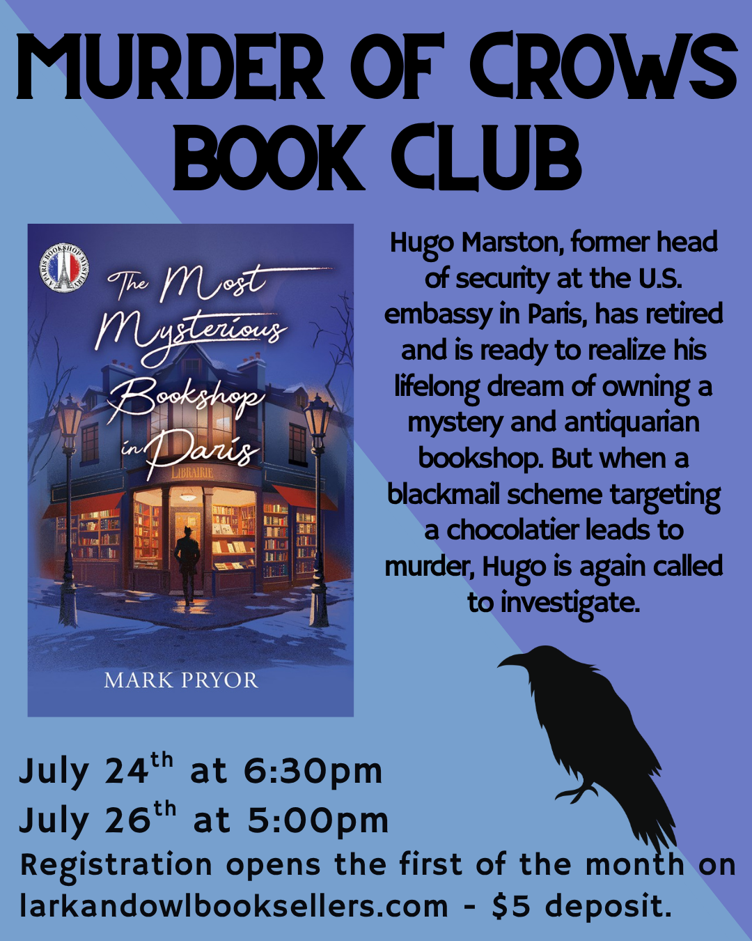 July 2026 Book Clubs!