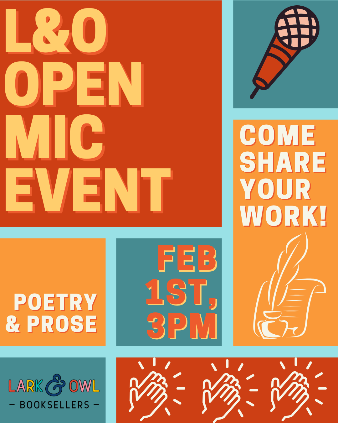 Open Mic: Poetry & Prose