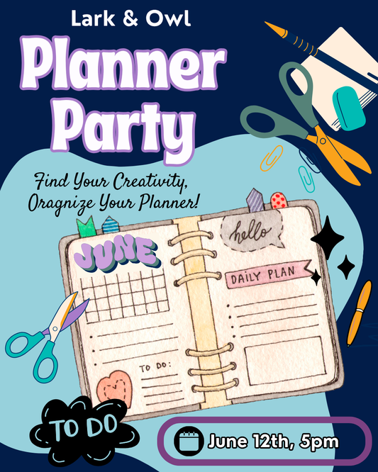 Planner Party: Organize Your Calendar