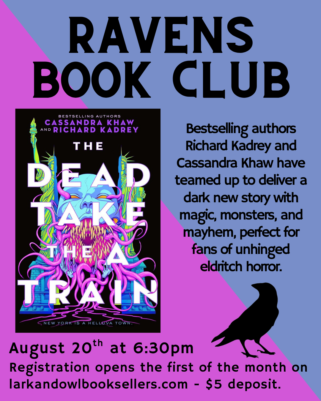 August 2026 Book Clubs!