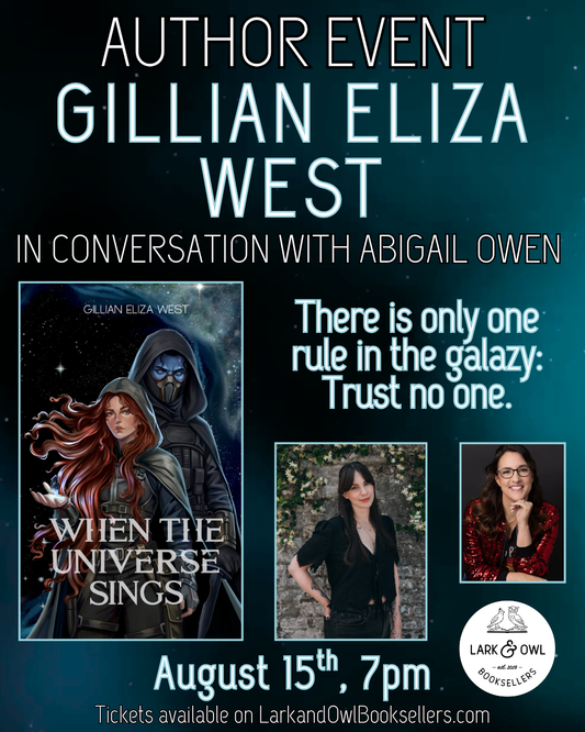Gillian Eliza West Author Event - WHEN THE UNIVERSE SINGS