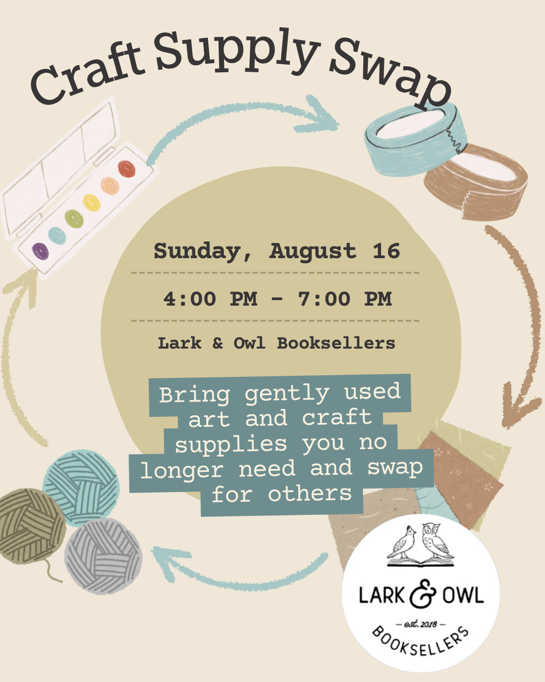 Craft Supply Swap