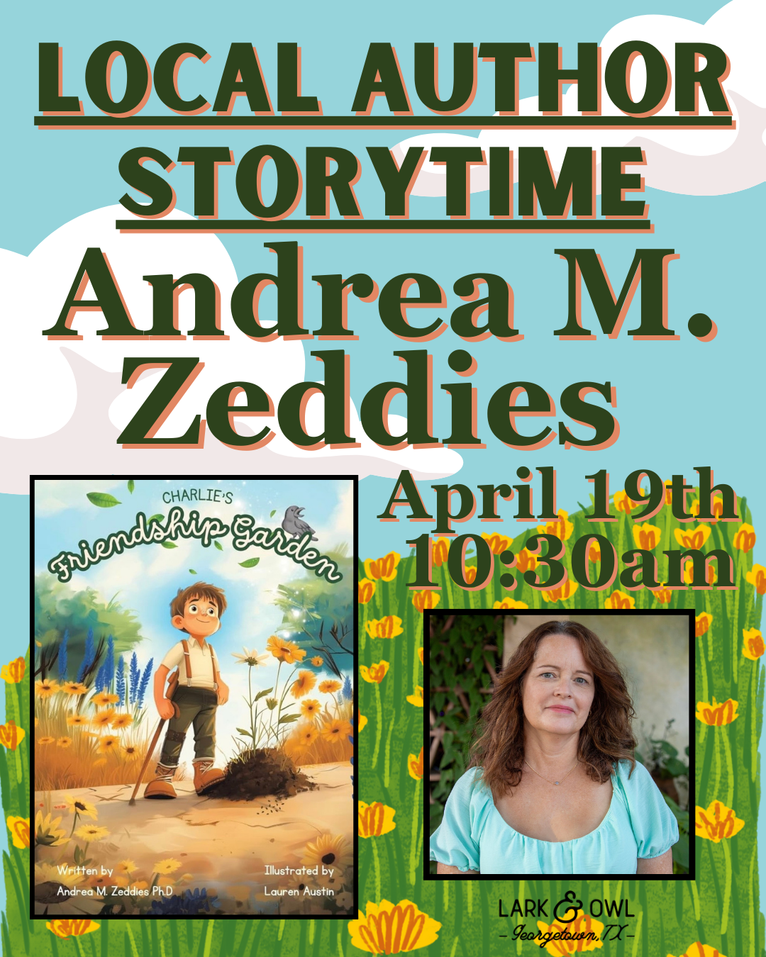 Author Story Time: Andrea M. Zeddies