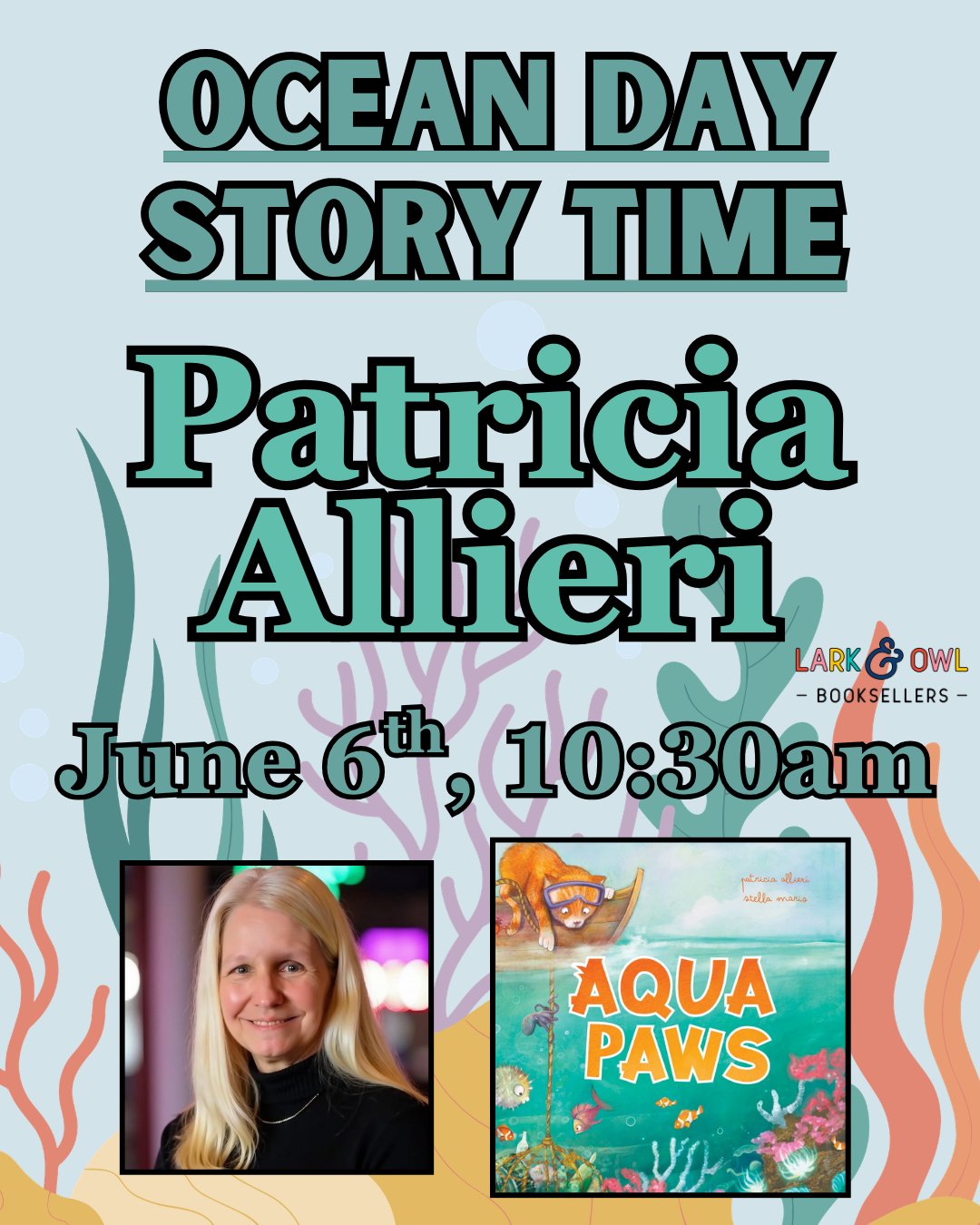 Author Story Time: Patricia Allieri